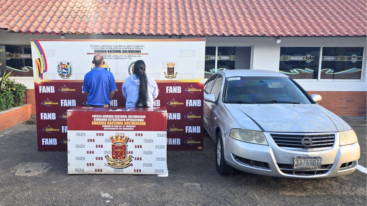 GNB rescata a cuatro víctimas y detiene a dos sujetos